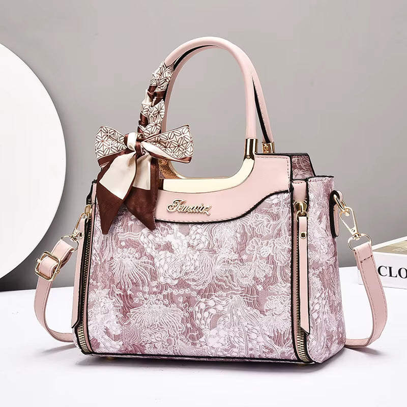 “Gucci branded leather shoulder bag with elegant design, luxury designer