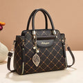 “Gucci branded leather shoulder bag with elegant design, luxury designer