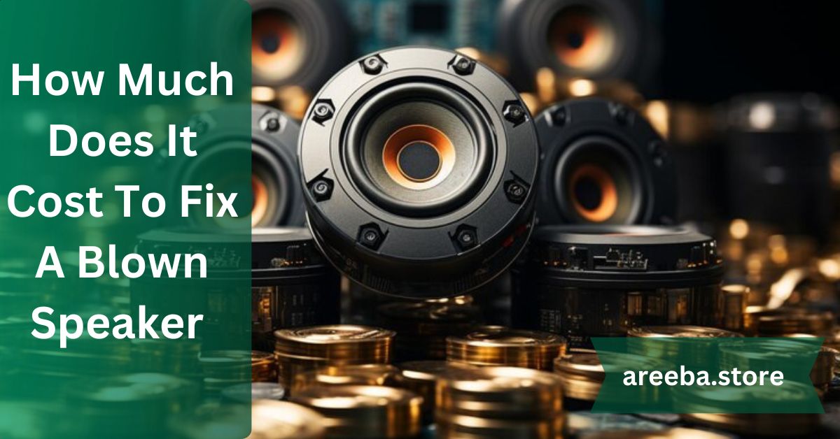 How Much Does It Cost To Fix A Blown Speaker