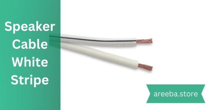 Speaker Cable White Stripe – Ensure Proper Polarity!